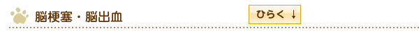 脳梗塞・脳出血