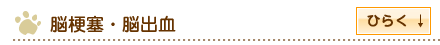 脳梗塞・脳出血